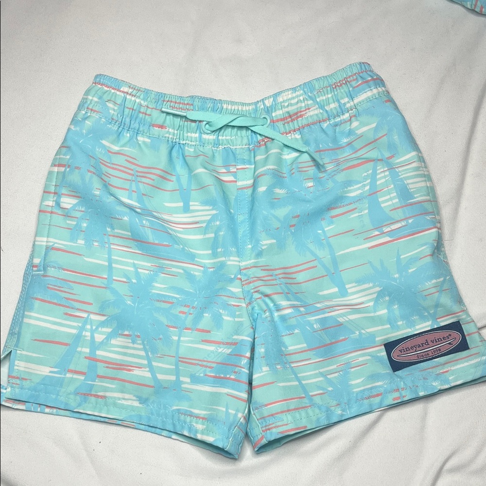 Vineyard Vines Palm tree swim trunks